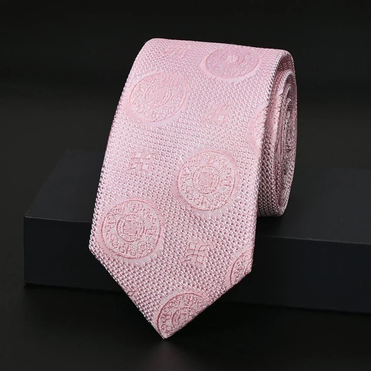 Pink Grenadine Tie