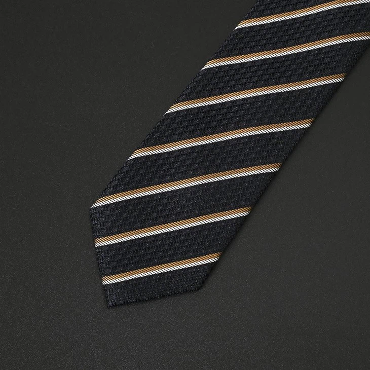 Stripes Garza Fina Grenadine Tie